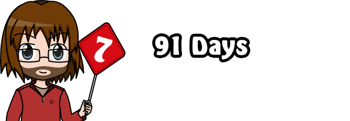 91 days wertung